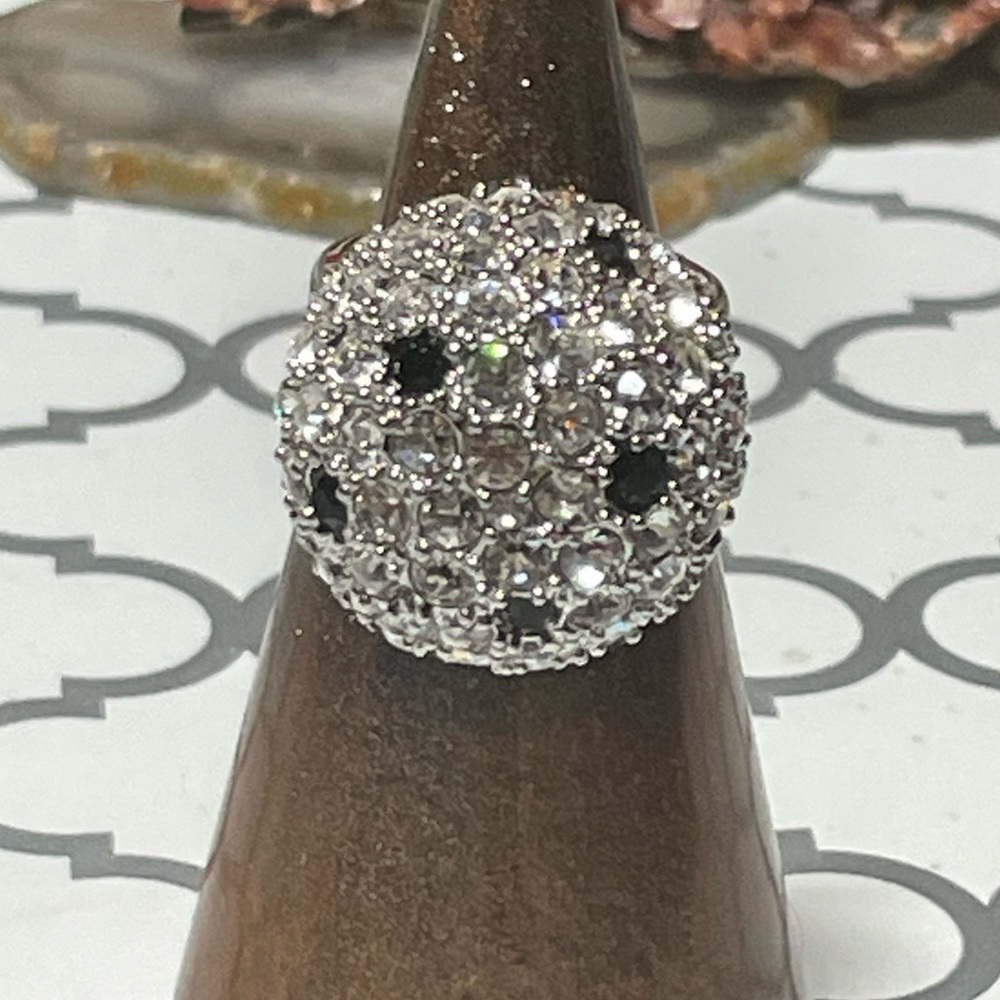 Vintage KJL pave ring
